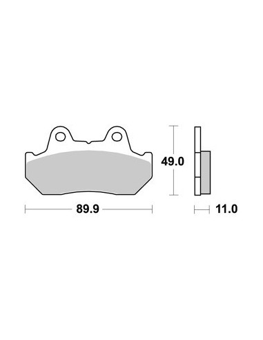Plaquettes de freins AP RACING