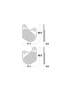 Plaquettes de freins AP RACING 2