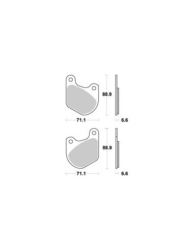Plaquettes de freins AP RACING