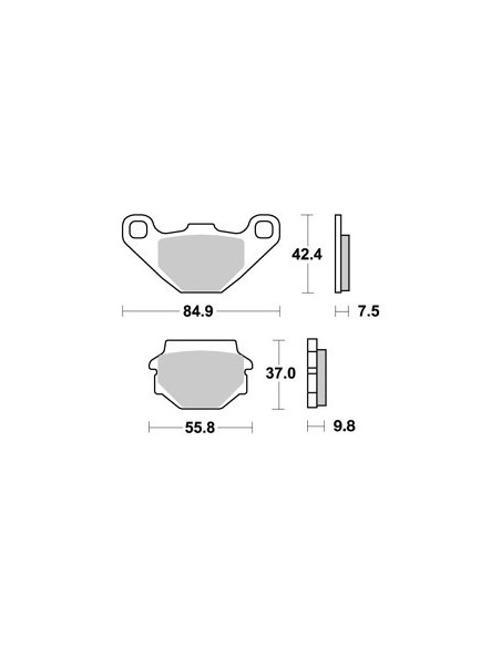 Plaquettes de freins AP RACING