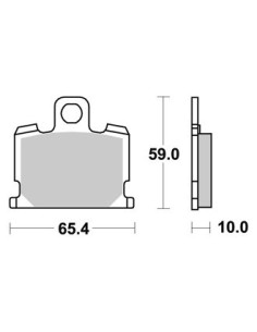 Plaquettes de freins AP RACING 2