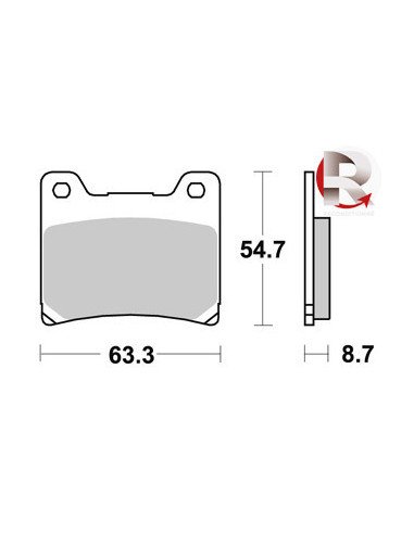 Plaquettes de freins AP RACING