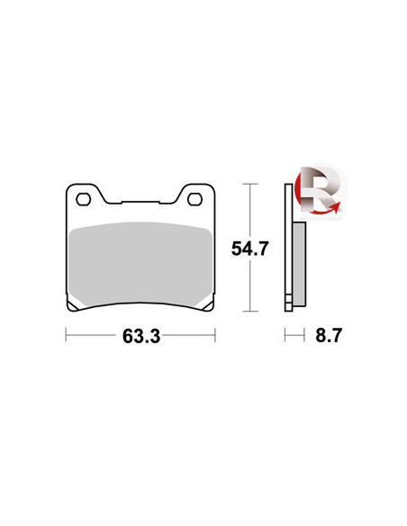 Plaquettes de freins AP RACING
