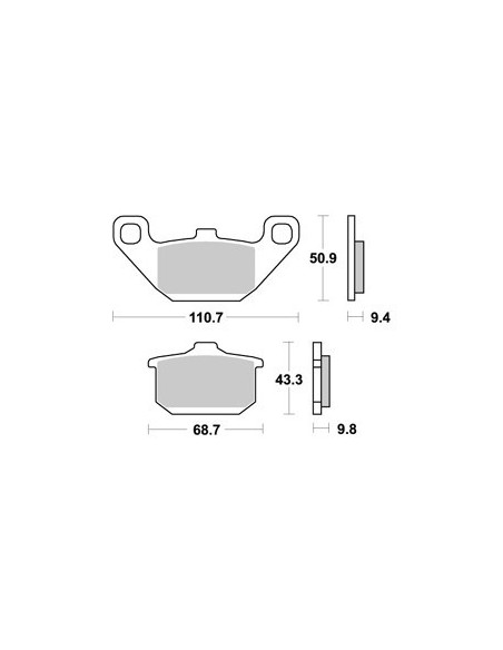 Plaquettes de freins AP RACING