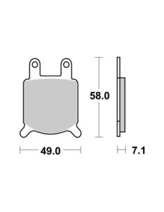 Plaquettes de freins AP RACING 2