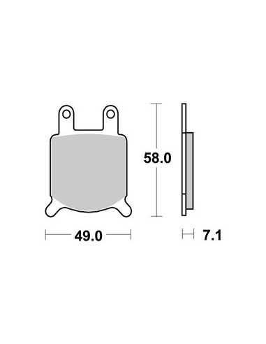 Plaquettes de freins AP RACING