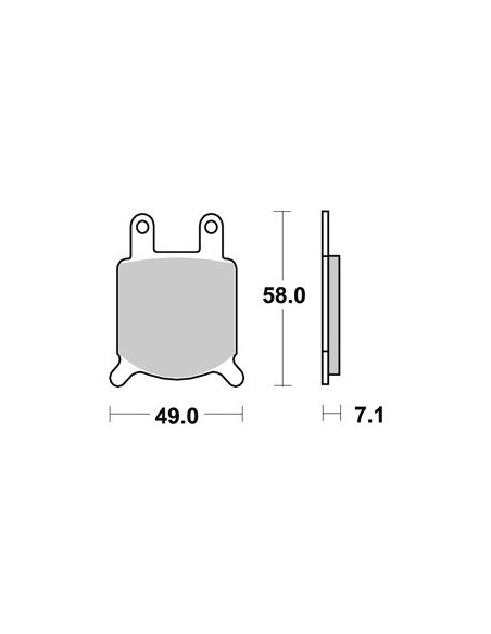 Plaquettes de freins AP RACING
