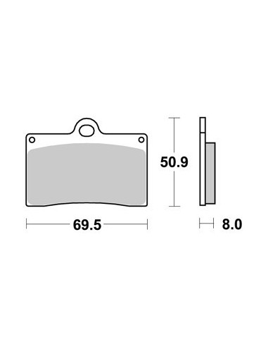 Plaquettes de freins AP RACING (Nouvelle Génération)