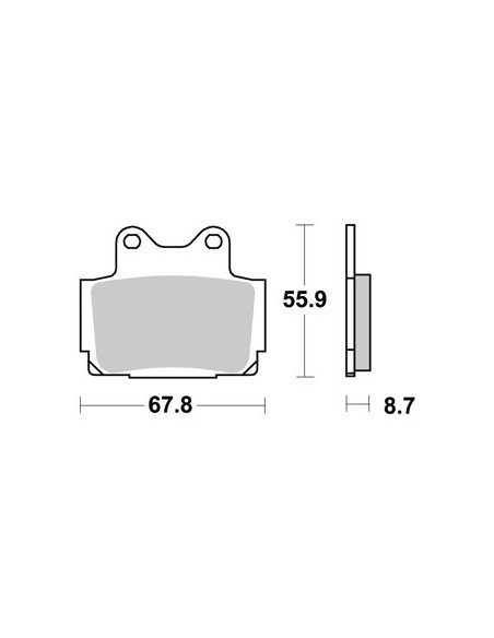 Plaquettes de freins AP RACING