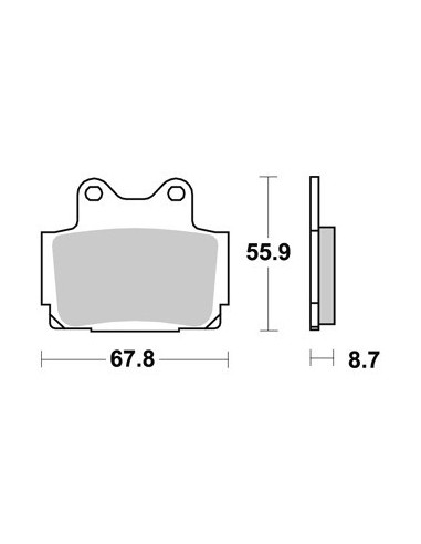 Plaquettes de freins AP RACING