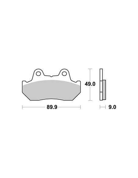 Plaquettes de freins AP RACING