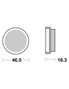 Plaquettes de freins AP RACING