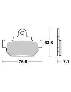 Plaquettes de freins AP RACING 2