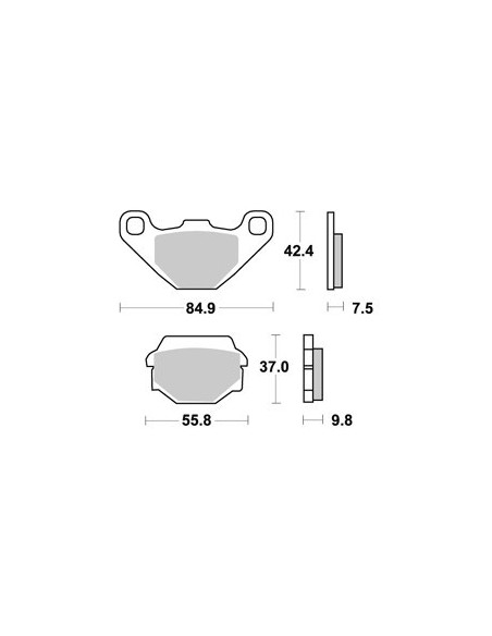 Plaquettes de freins AP RACING