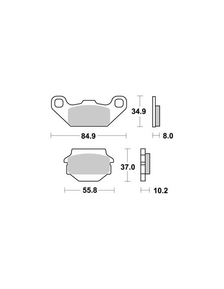 Plaquettes de freins AP RACING