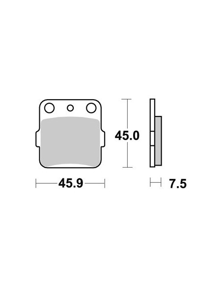 Plaquettes de freins AP RACING
