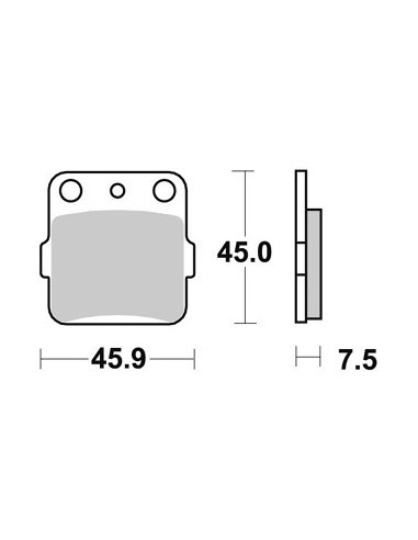 Plaquettes de freins AP RACING