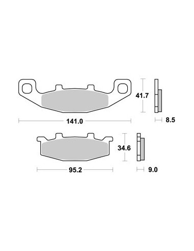 Plaquettes de freins AP RACING