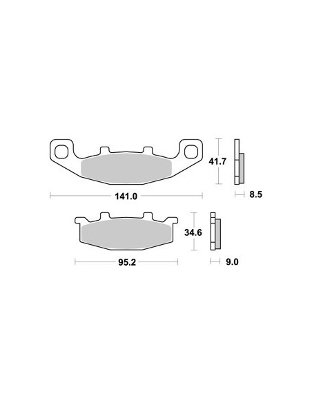 Plaquettes de freins AP RACING