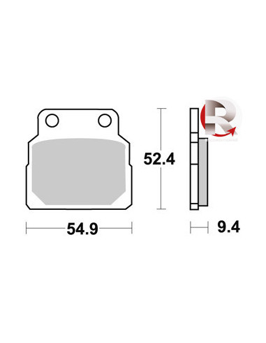 Plaquettes de freins AP RACING