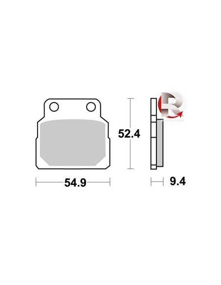 Plaquettes de freins AP RACING