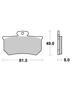 Plaquettes de freins AP RACING 2