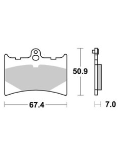 Plaquettes de freins AP RACING (Nouvelle Génération) 2