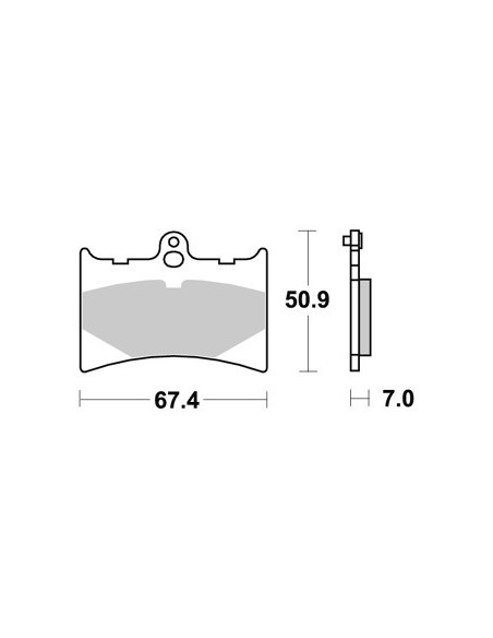 Plaquettes de freins AP RACING (Nouvelle Génération)