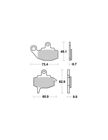 Plaquettes de freins AP RACING