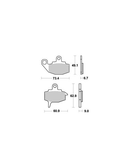 Plaquettes de freins AP RACING