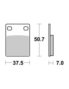 Plaquettes de freins AP RACING 2