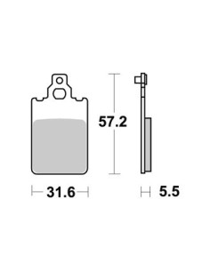 Plaquettes de freins AP RACING 2
