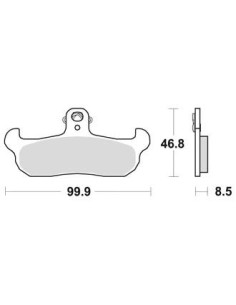 Plaquettes de freins AP RACING 2