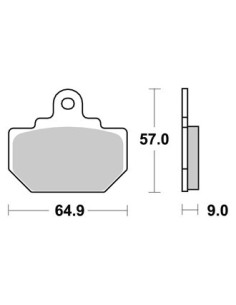 Plaquettes de freins AP RACING 2