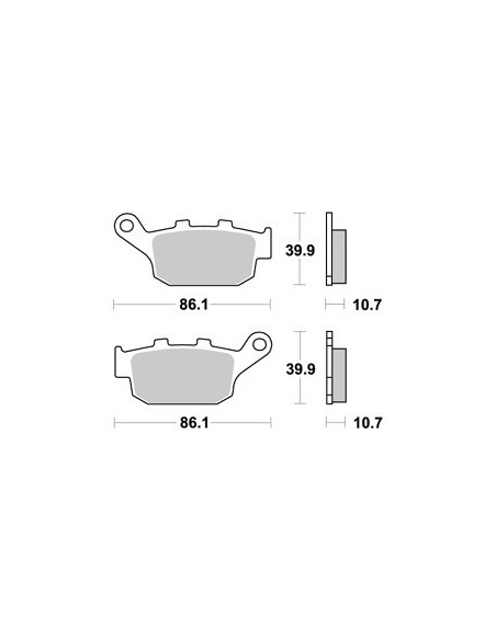 Plaquettes de freins AP RACING