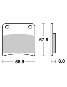 Plaquettes de freins AP RACING 2