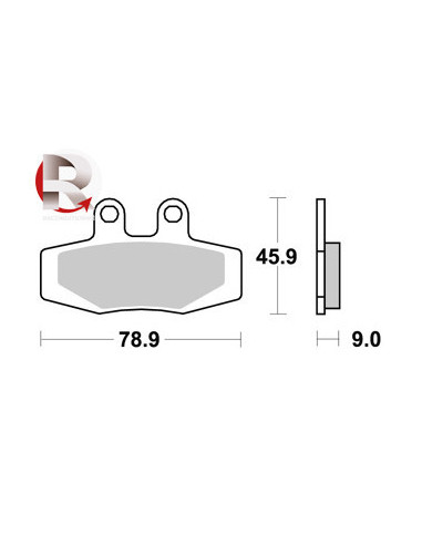 Plaquettes de freins AP RACING