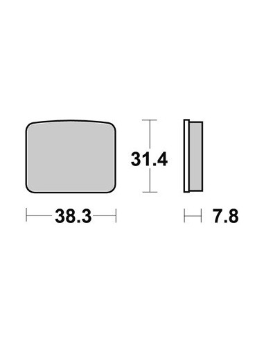 Plaquettes de freins AP RACING