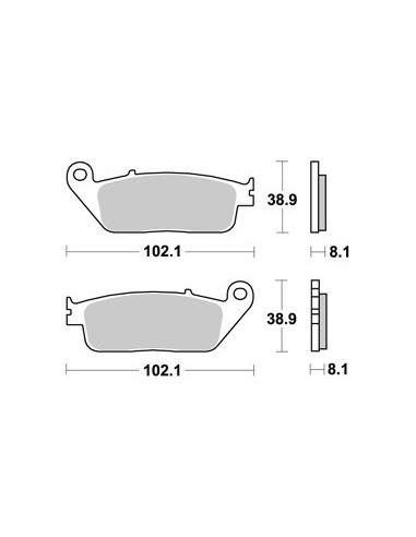 Plaquettes de freins AP RACING (Nouvelle Génération)