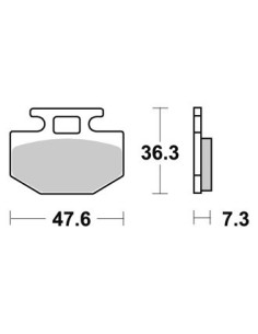 Plaquettes de freins AP RACING 2