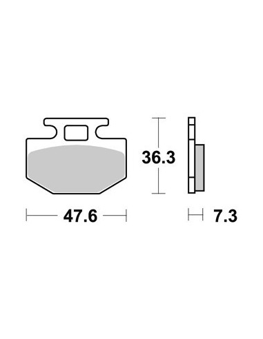 Plaquettes de freins AP RACING