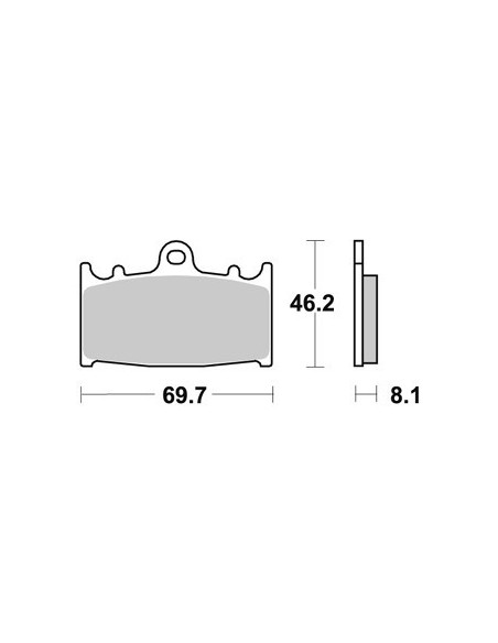Plaquettes de freins AP RACING