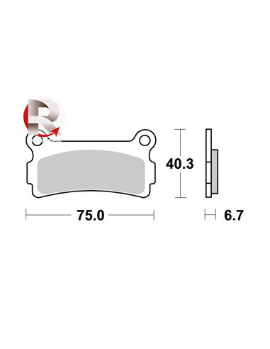 Plaquettes de freins AP RACING