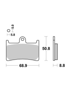Plaquettes de freins AP RACING 2