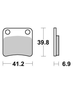 Plaquettes de freins AP RACING 2