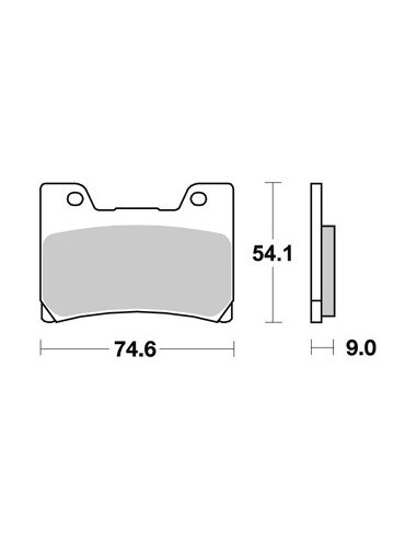 Plaquettes de freins AP RACING