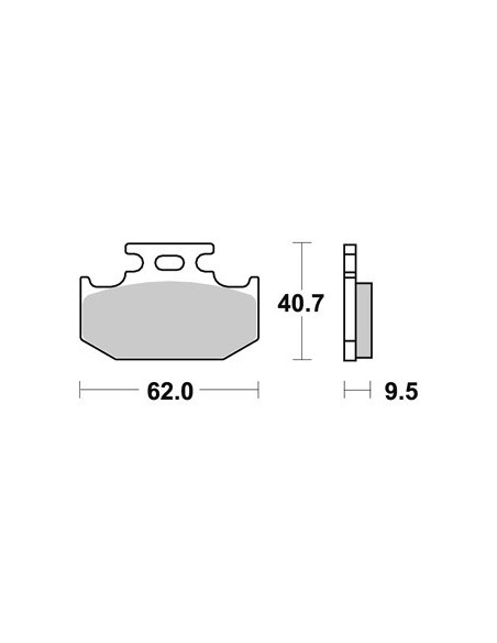 Plaquettes de freins AP RACING