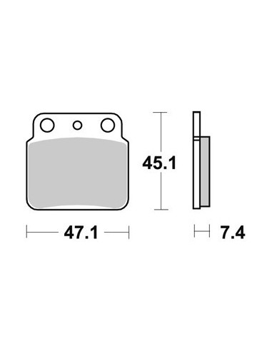 Plaquettes de freins AP RACING