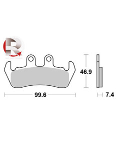 Plaquettes de freins AP RACING 2