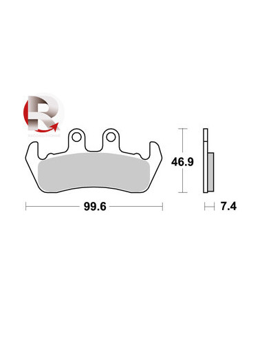 Plaquettes de freins AP RACING
